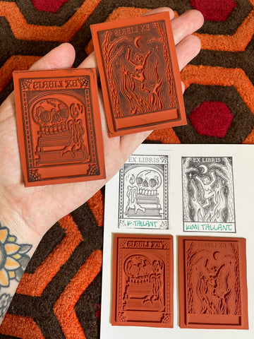 Ex Libris Book Stamps