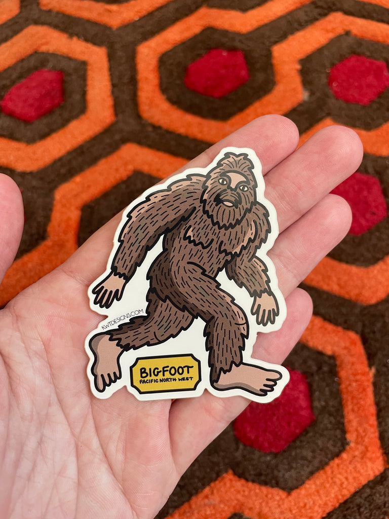 Bigfoot Sticker