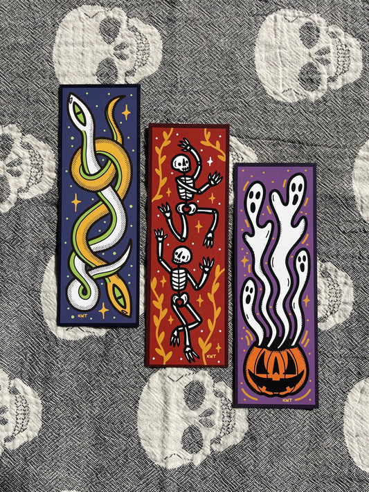 Spooky KWT Bookmark Trio