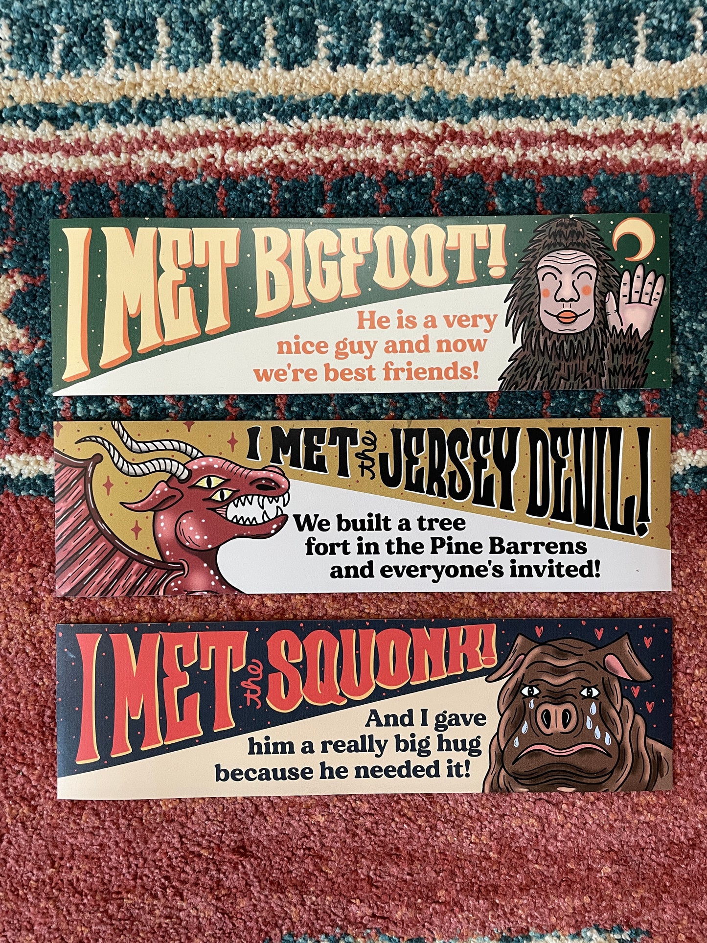 Jersey Devil Car Bumper Magnet