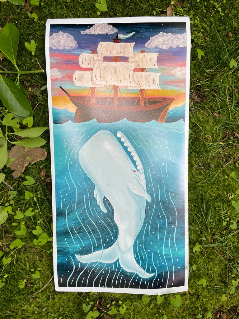 Moby Dick Fine Art Print