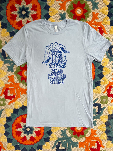 Read Banned Books Tee Shirt