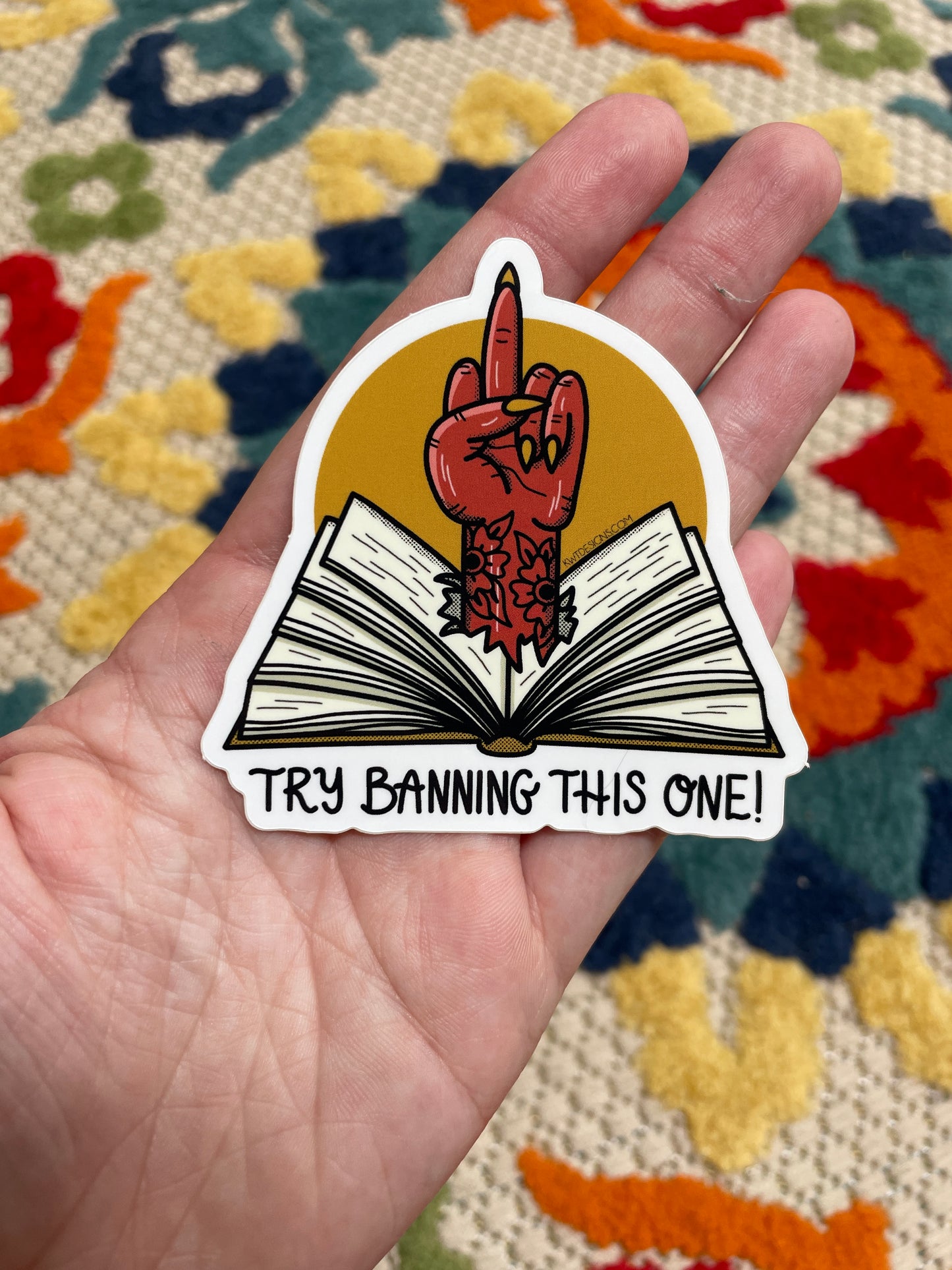 Try Banning This One Sticker