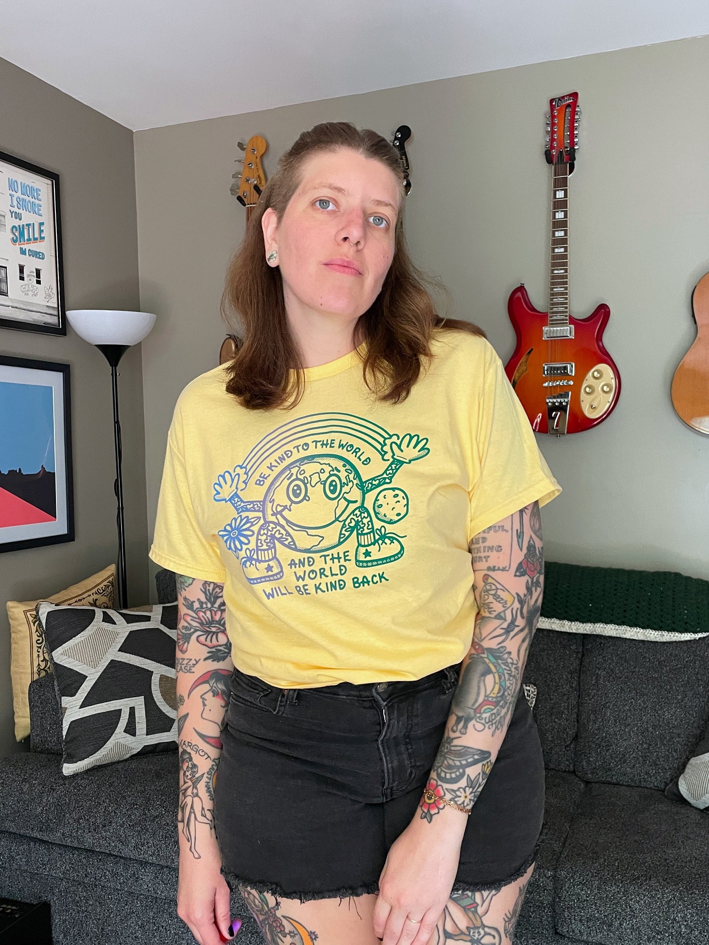 Kind to the World ADULT Tee Shirt