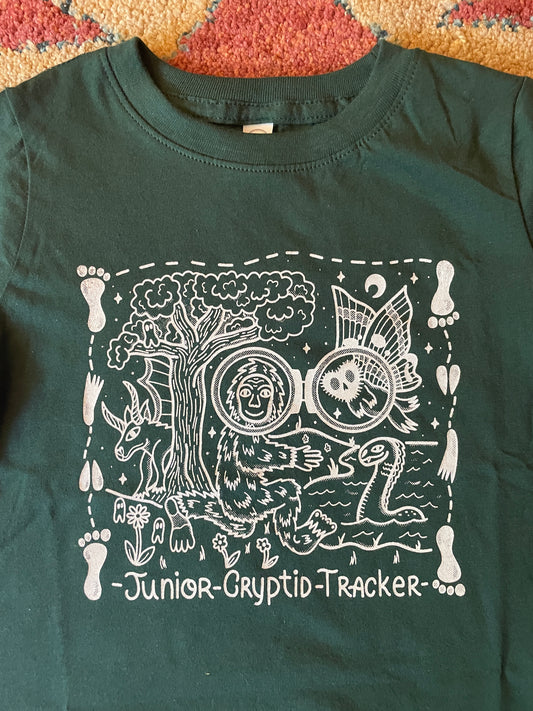 Junior Cryptid Tracker TODDLER Tee Shirt