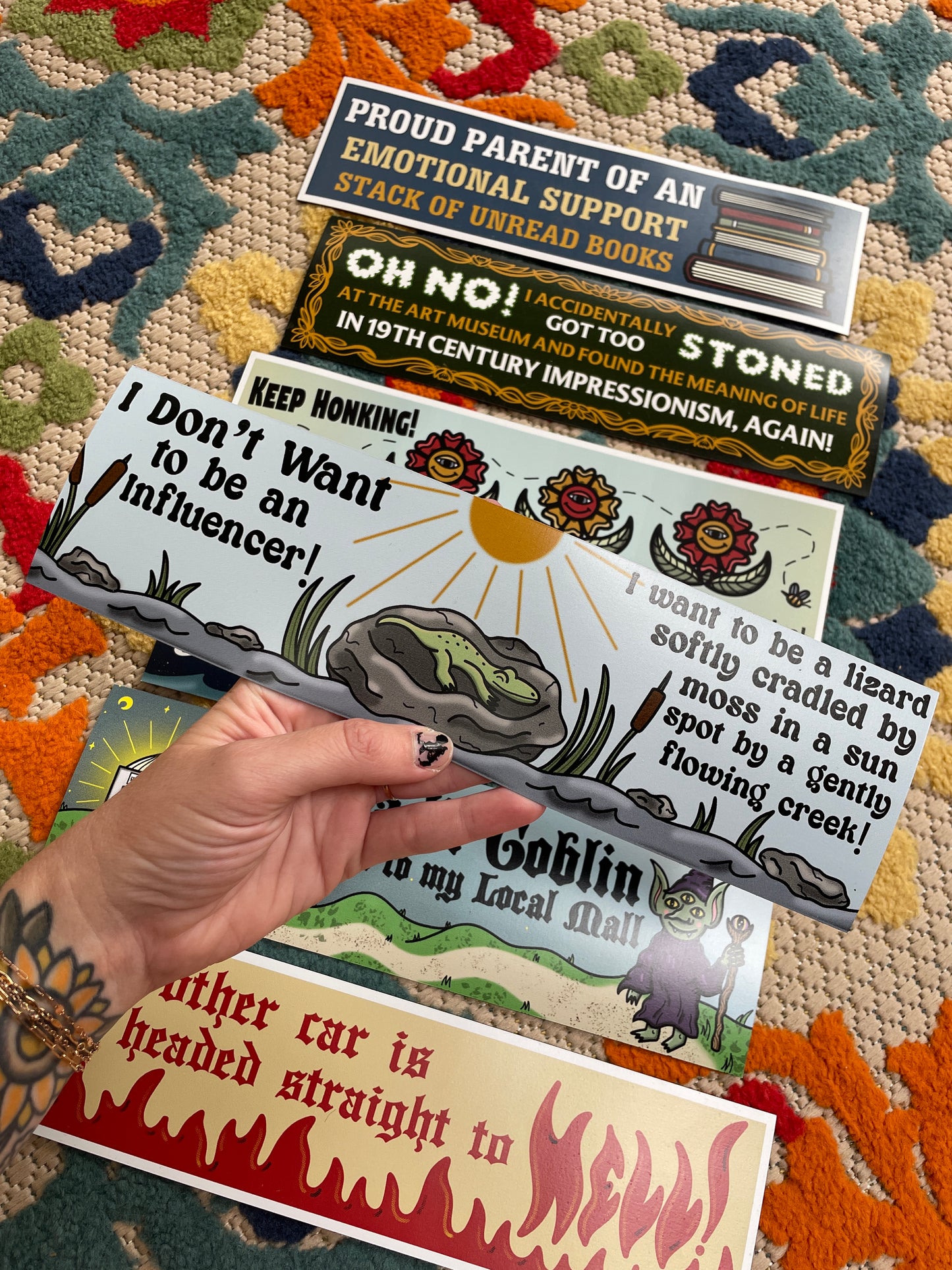 Lizard Car Bumper Magnet