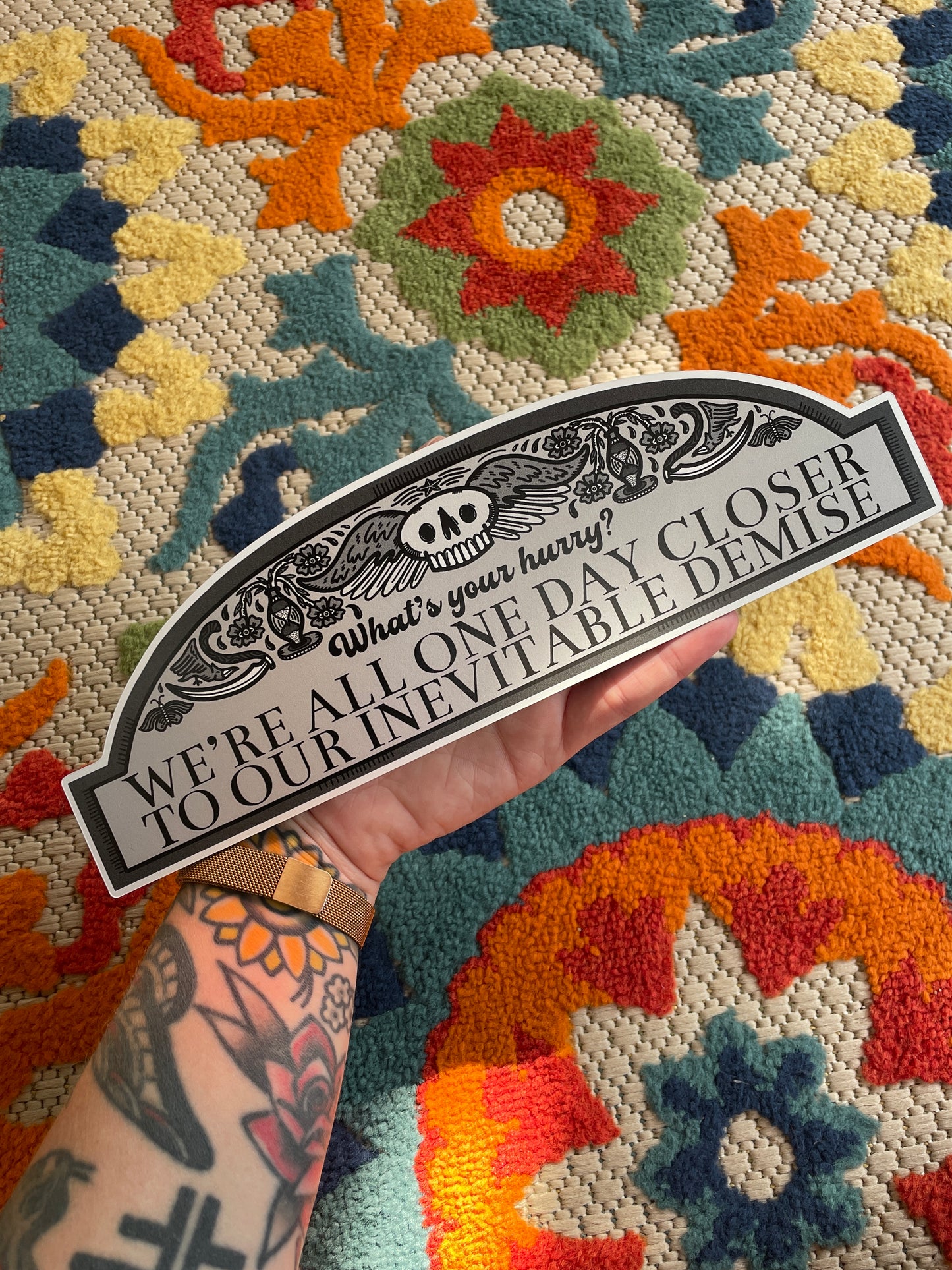 Demise Car Bumper Magnet