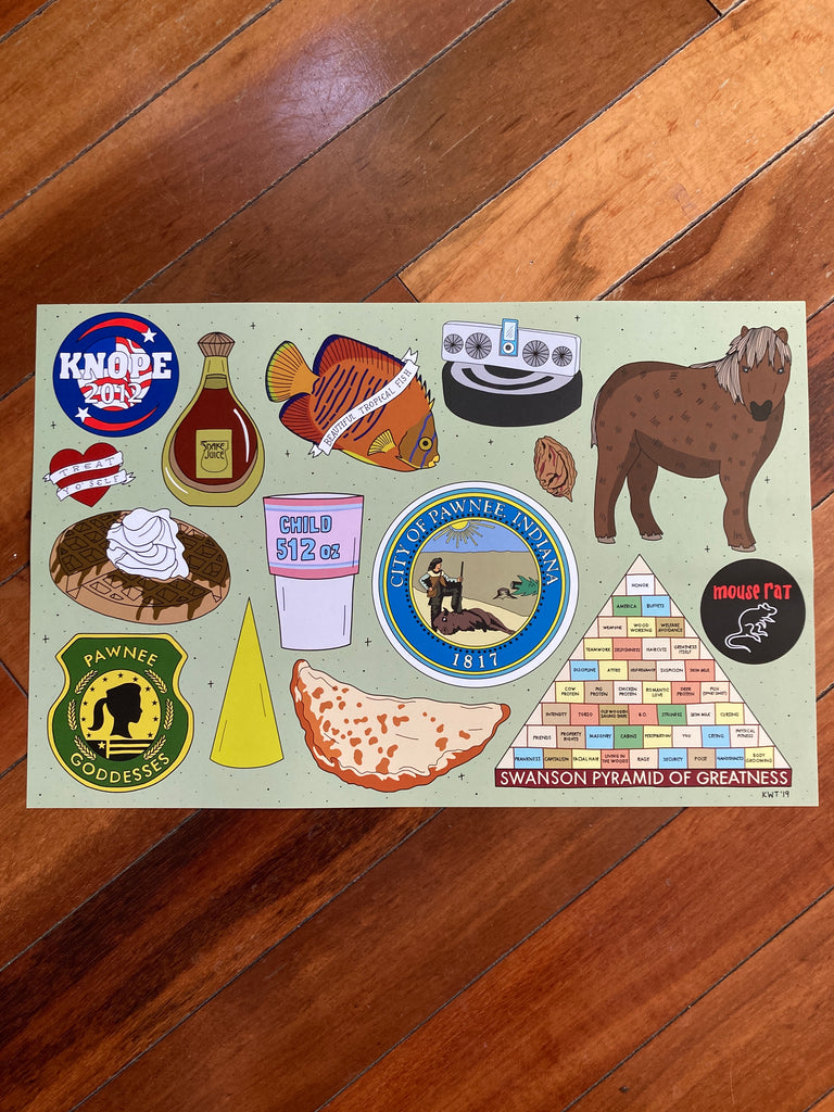 Parks and Rec Art Print