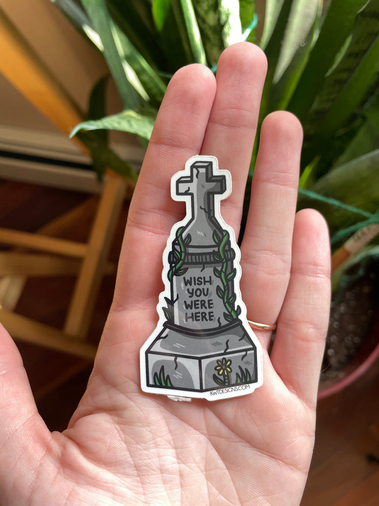 Wish You Were Here Sticker