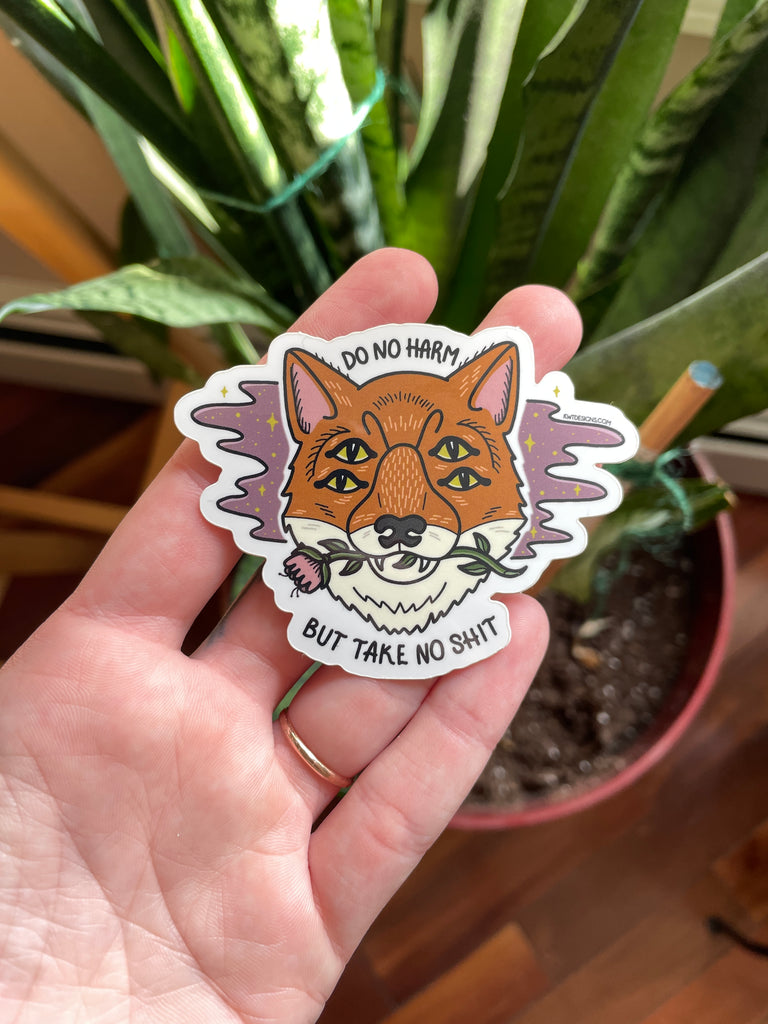 Do No Harm Sticker