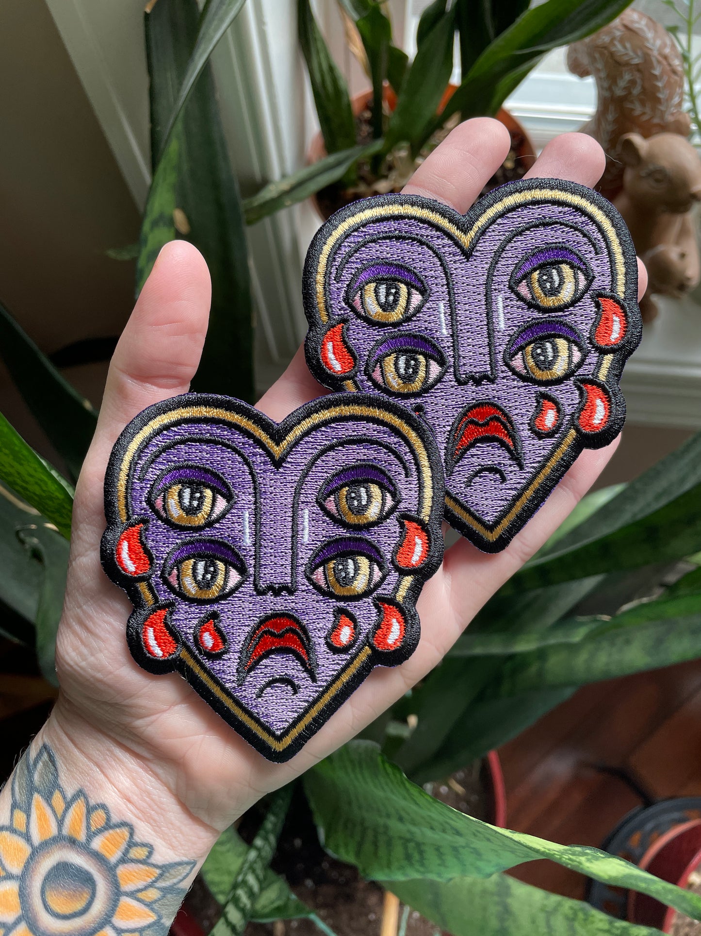 Crying Heart Patch