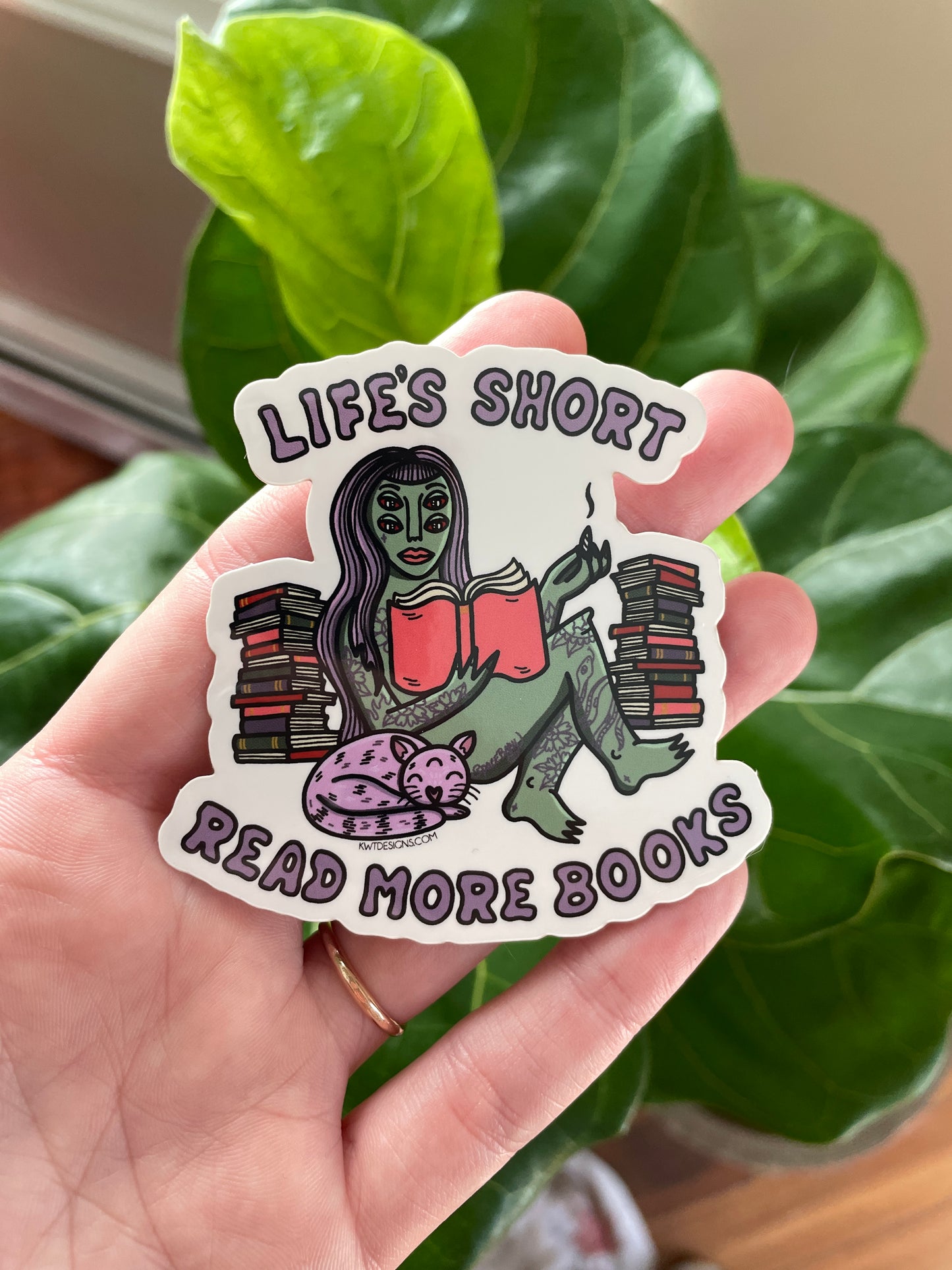 Read More Books Sticker
