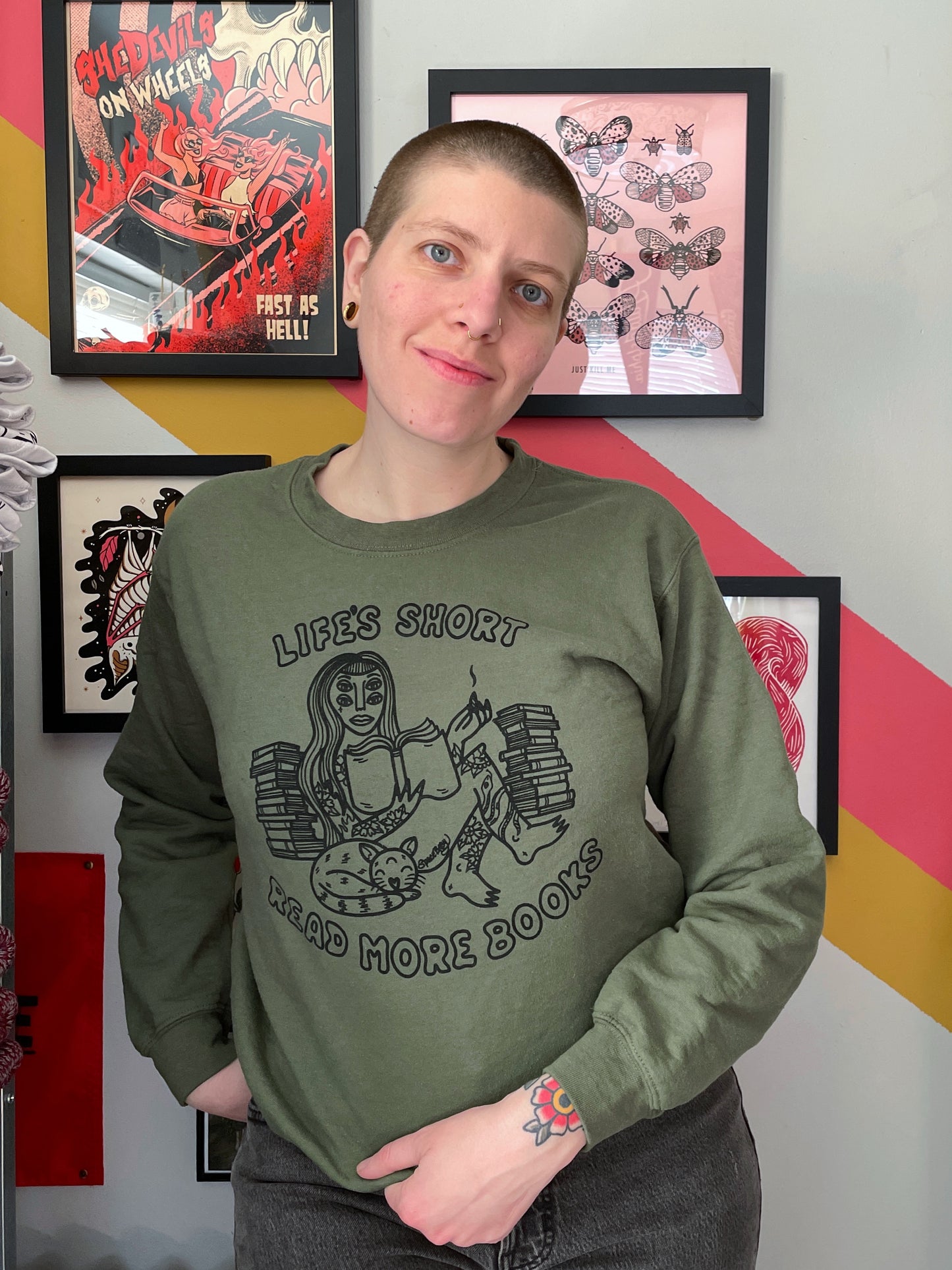 Read More Books Crewneck