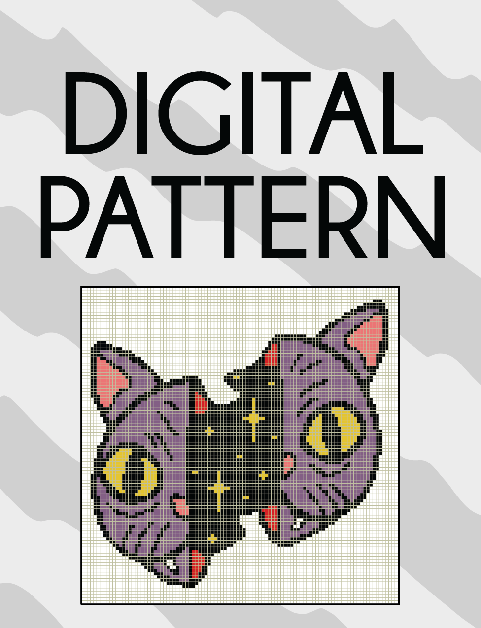 Galaxy Cat Pattern