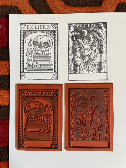 Ex Libris Book Stamps