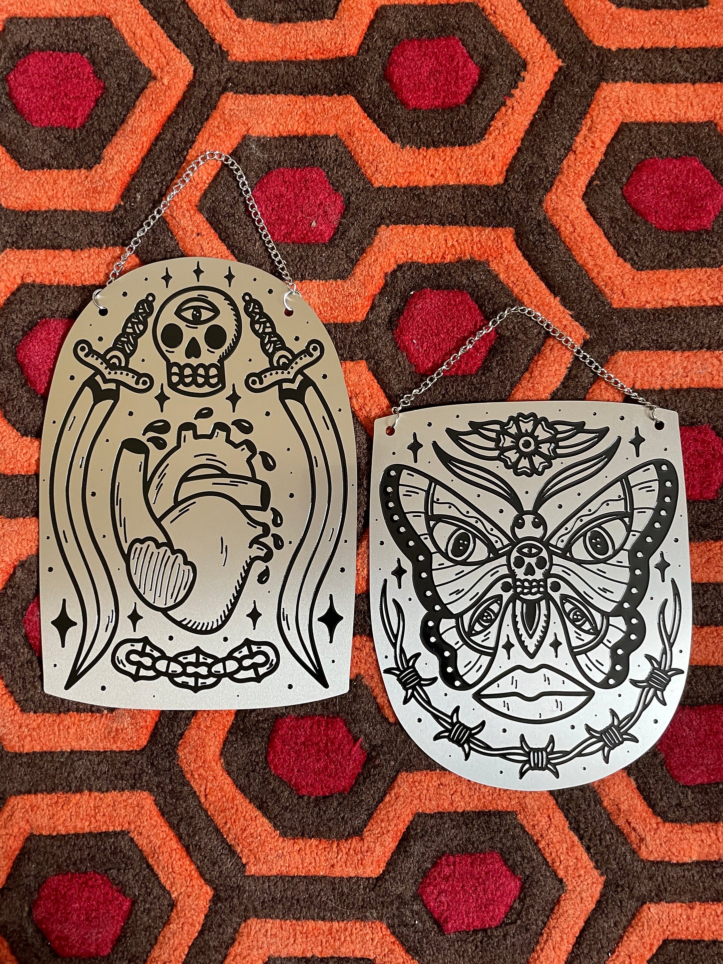 Metal Wall Hanging Art Piece