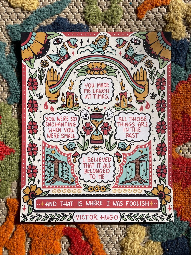 Victor Hugo Art Print