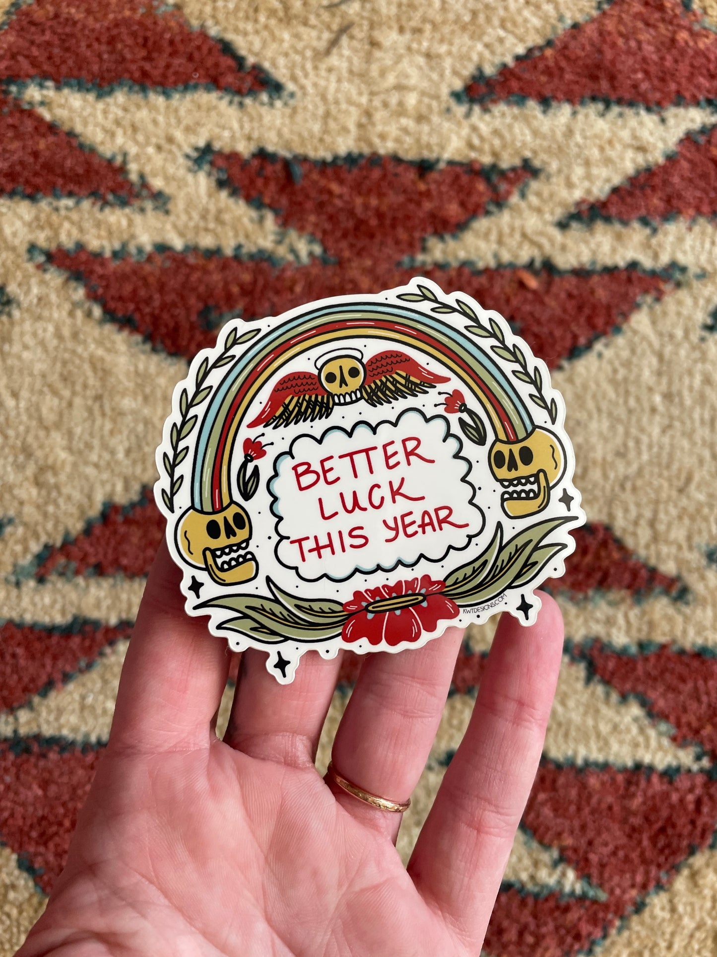 Better Luck This Year Sticker