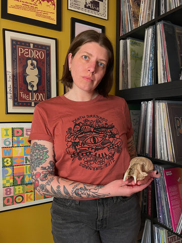 Life Surrounds Death Tee Shirt