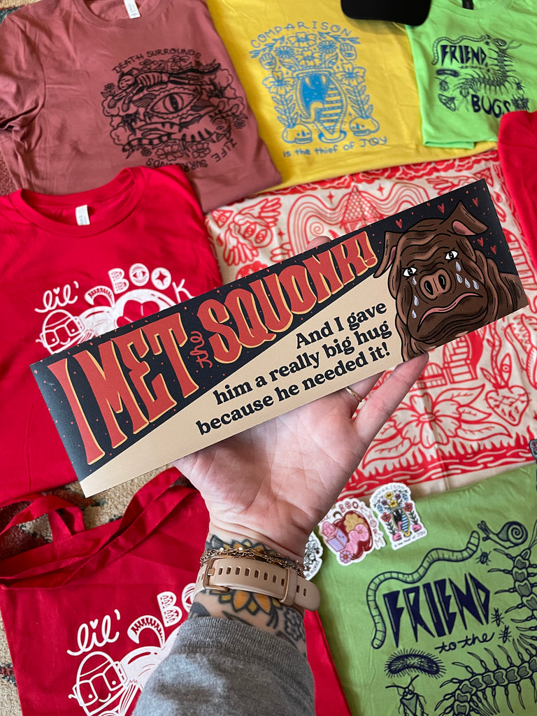 Squonk Car Bumper Magnet