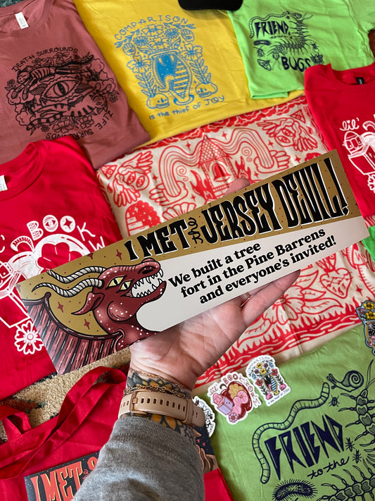 Jersey Devil Car Bumper Magnet