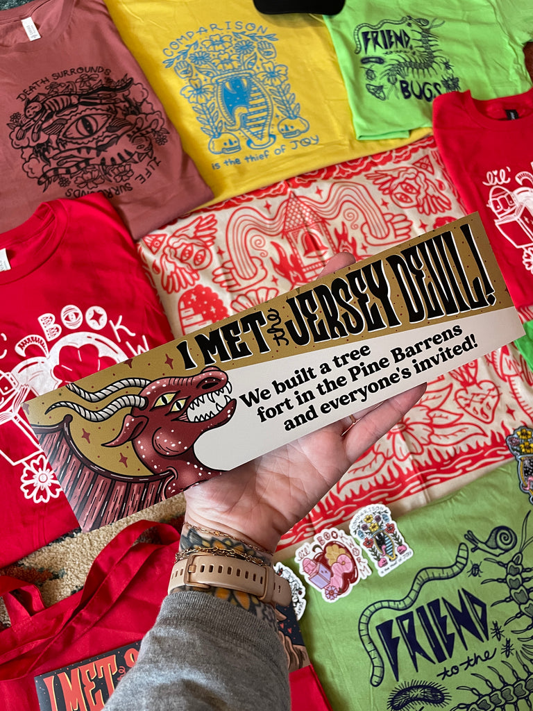 Jersey Devil Car Bumper Magnet