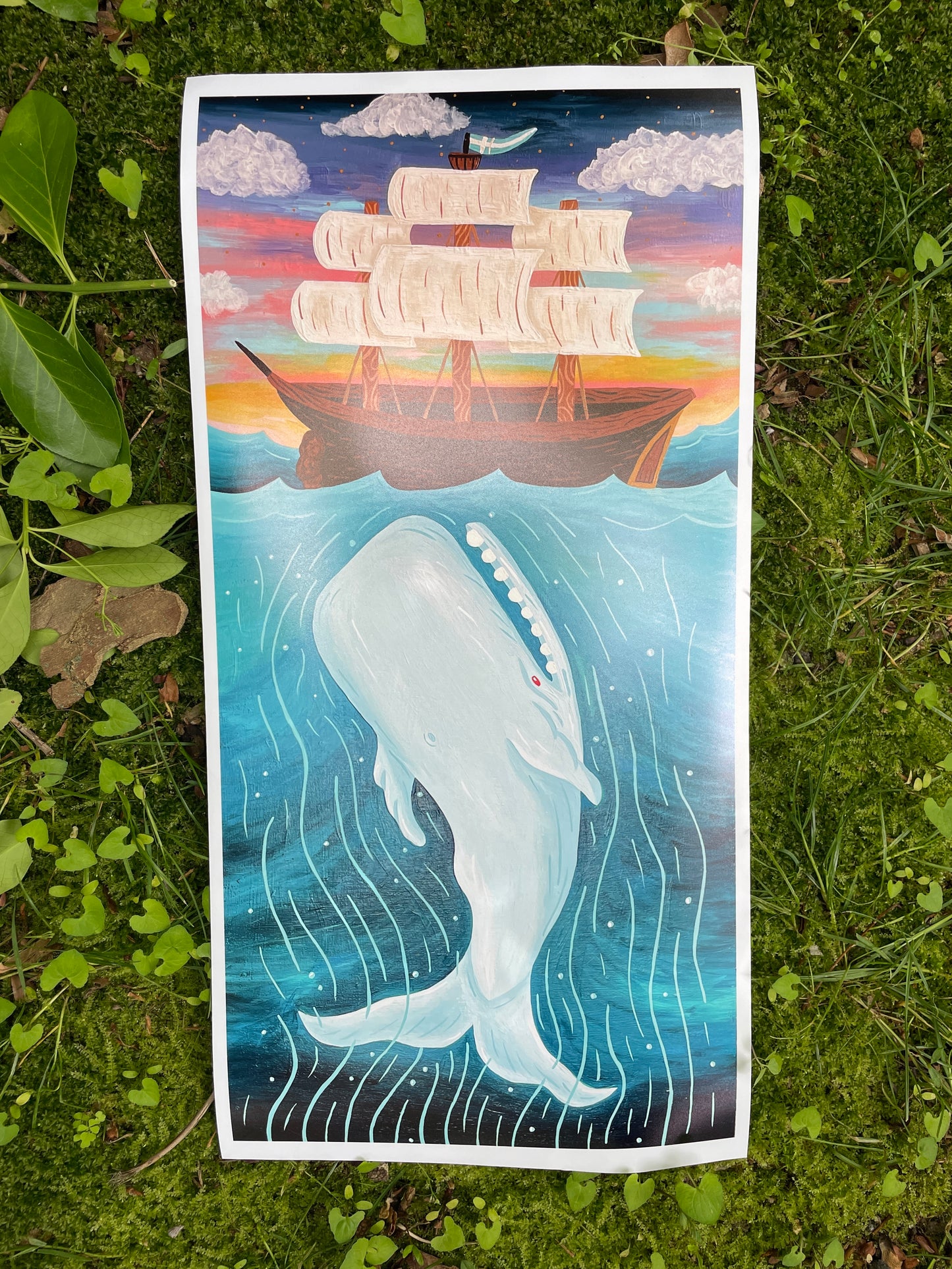 Moby Dick Fine Art Print