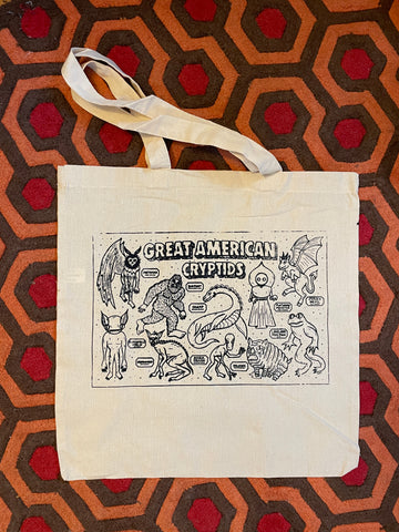 MISPRINT Great American Cryptid Tote