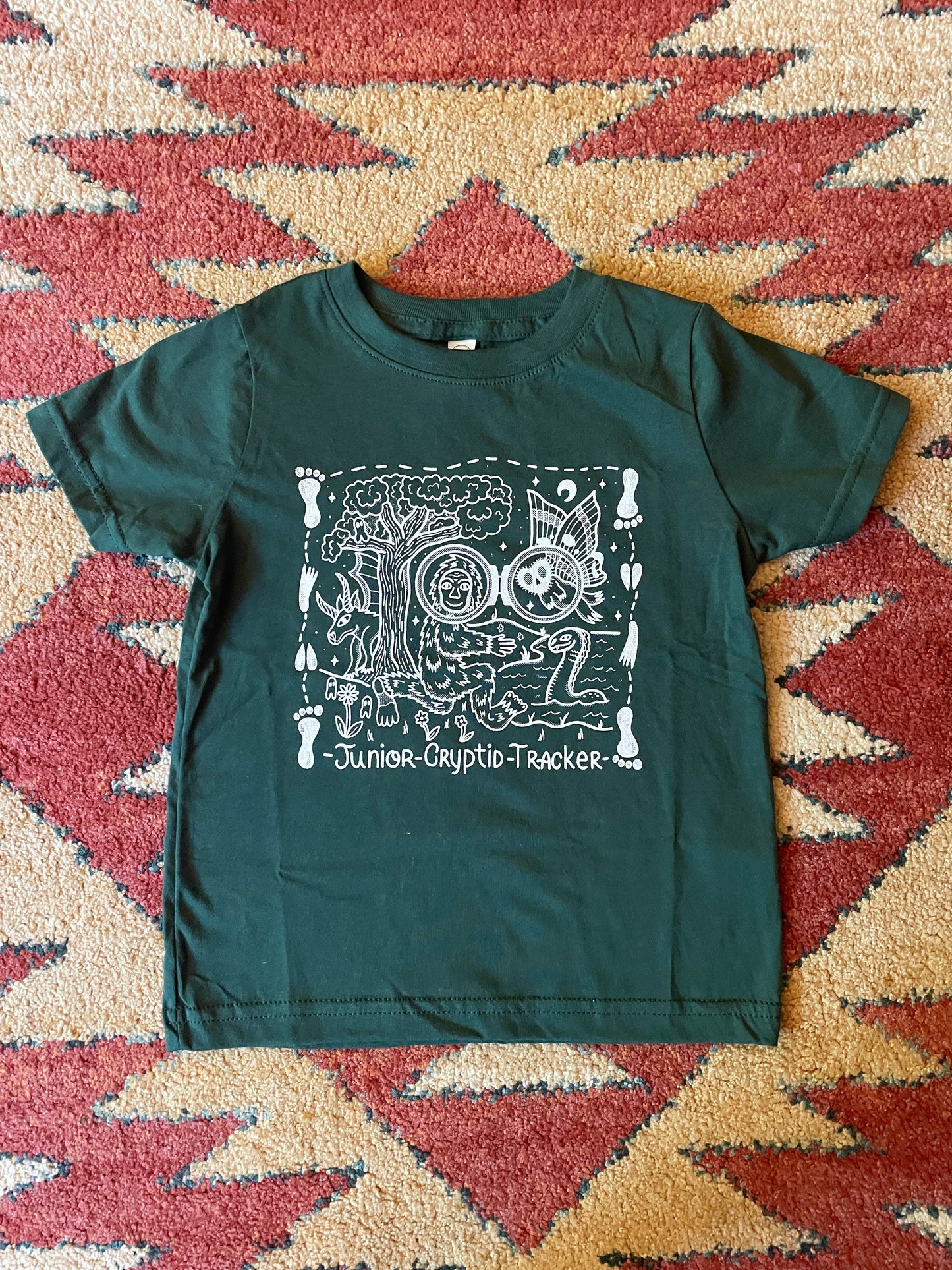 Junior Cryptid Tracker TODDLER Tee Shirt