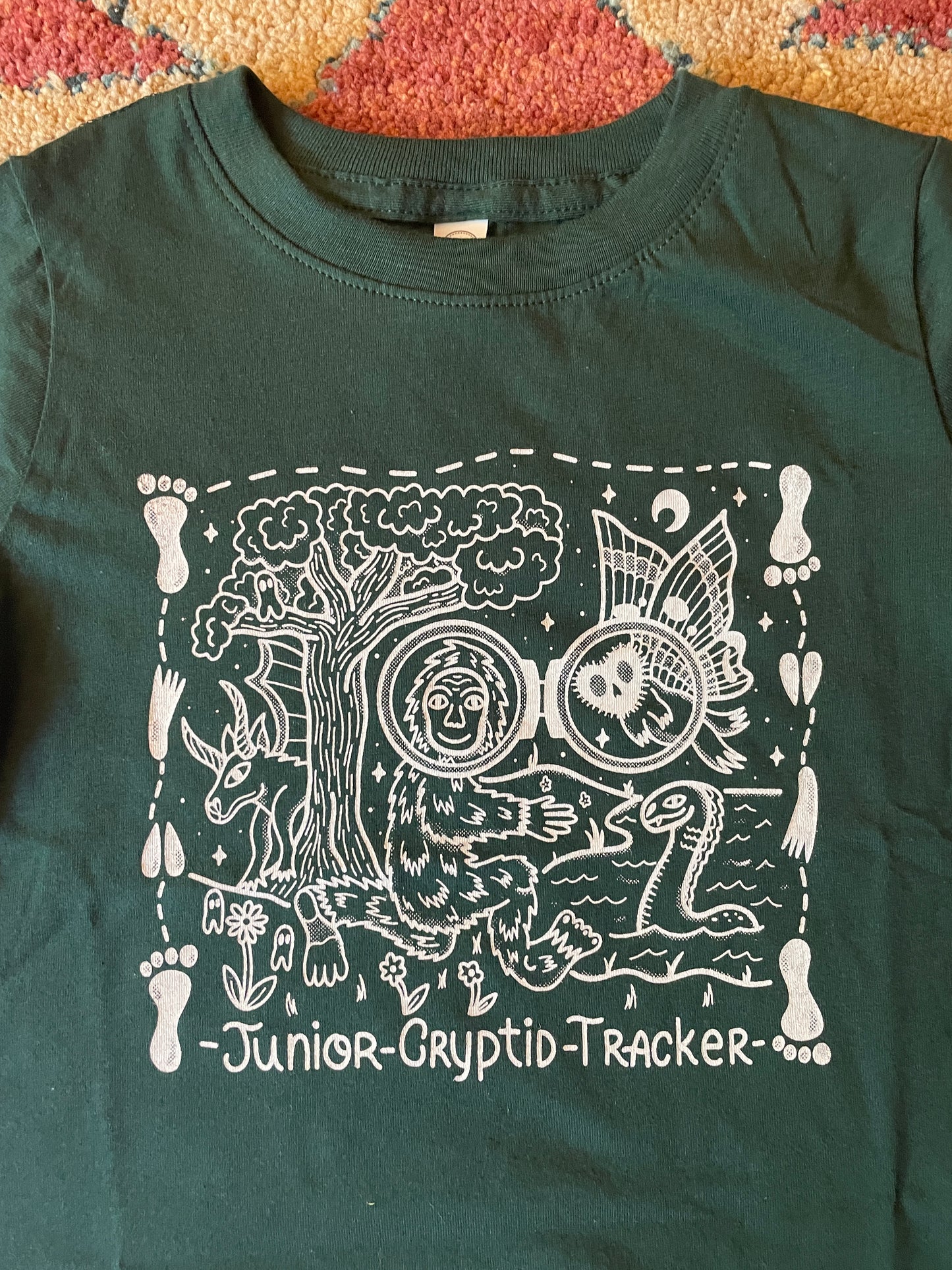 Junior Cryptid Tracker TODDLER Tee Shirt
