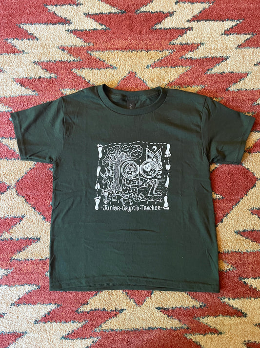 Junior Cryptid Tracker KIDS Tee Shirt