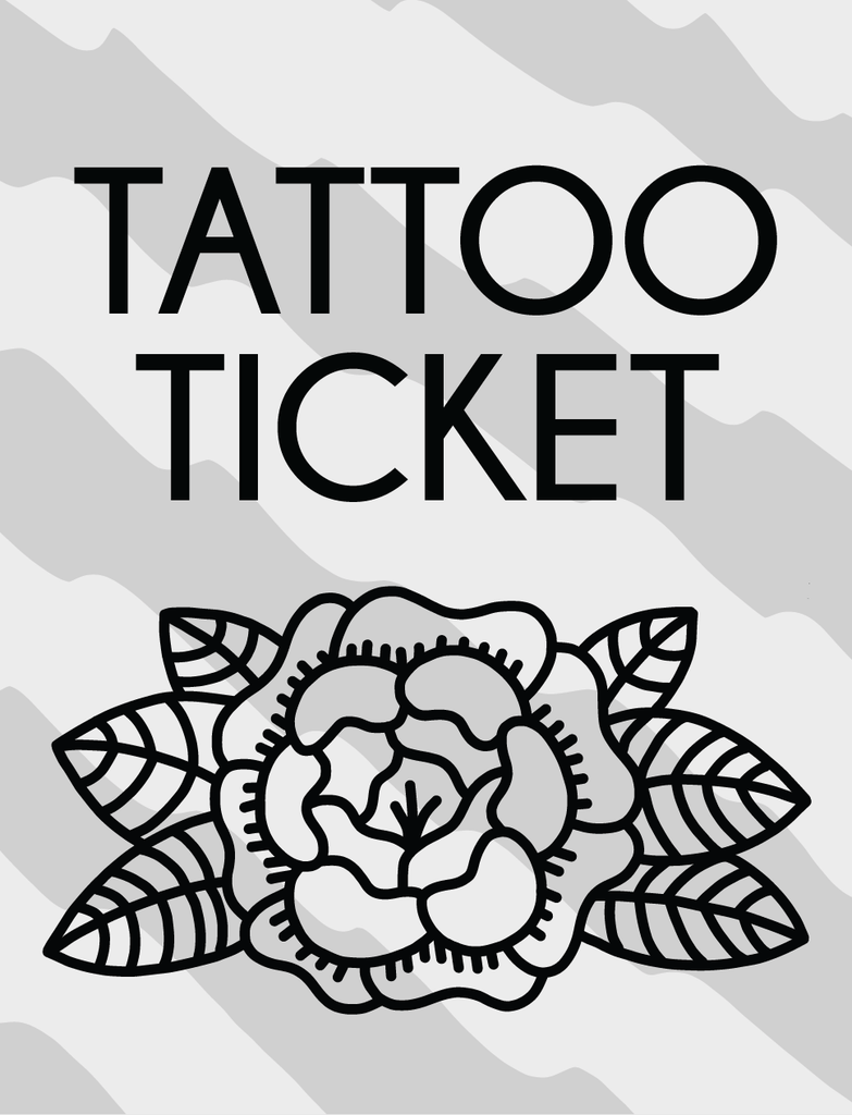 KWT Tattoo Ticket