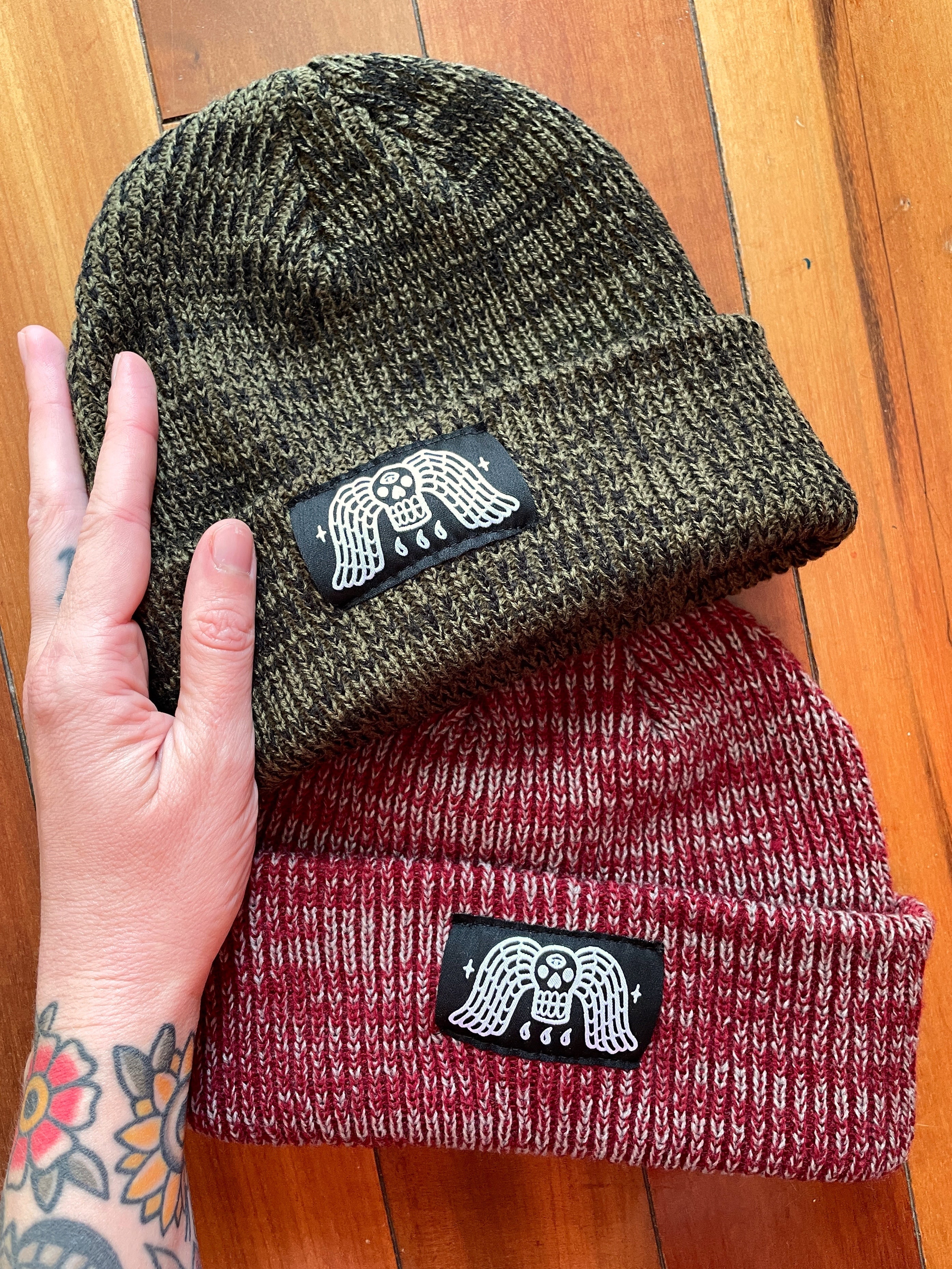 Memento Mori Beanie – KWT Designs
