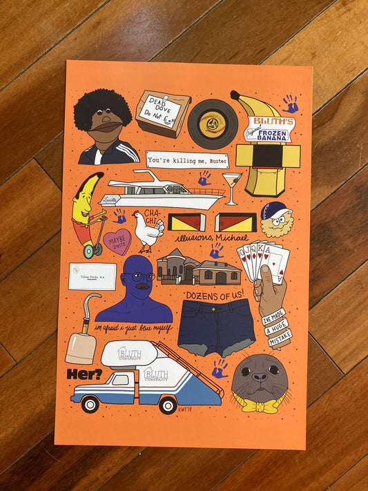 Arrested Development Flash Sheet Print