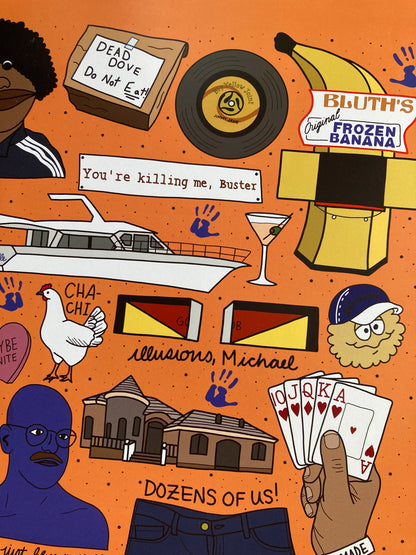 Arrested Development Flash Sheet Print