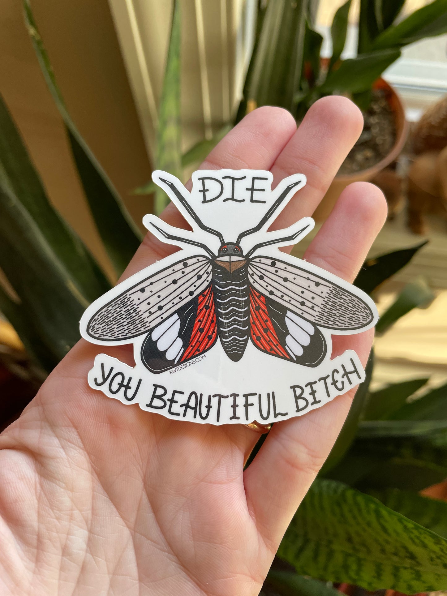 Spotted Lanternfly Sticker