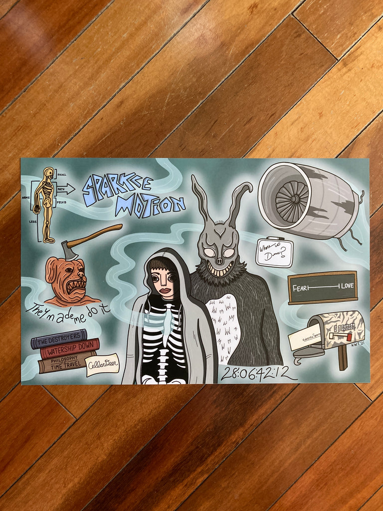 Donnie Darko Flash Sheet Print