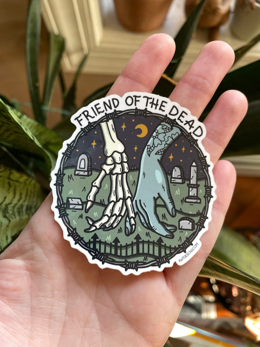 Friend of the Dead Sticker