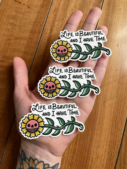 Life is Beautiful Sticker
