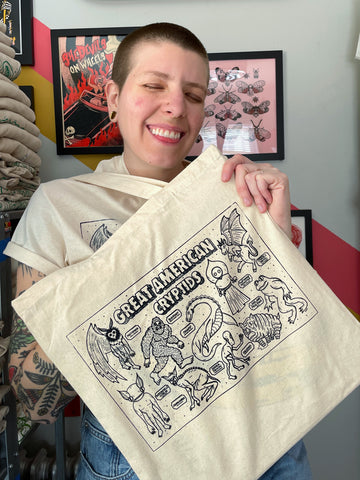 Great American Cryptids Tote Bag