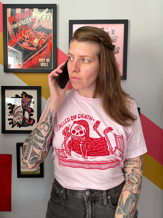 RETIRING Called By Death Tee Shirt