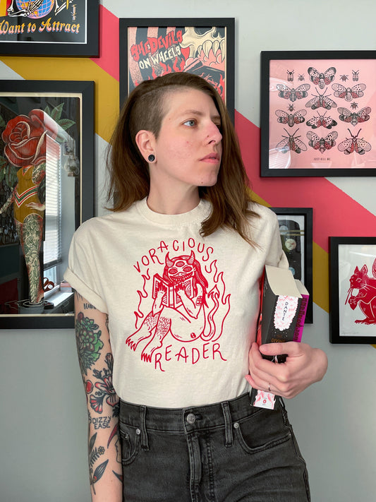 Voracious Reader Tee Shirt