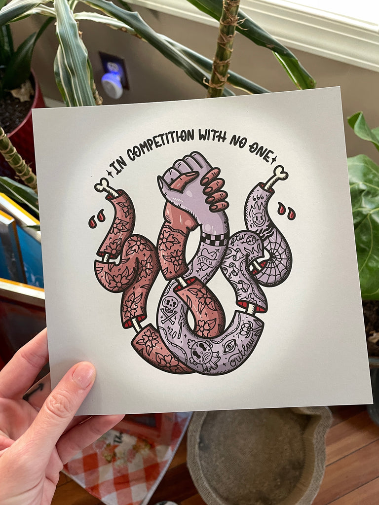 Competition Art Print