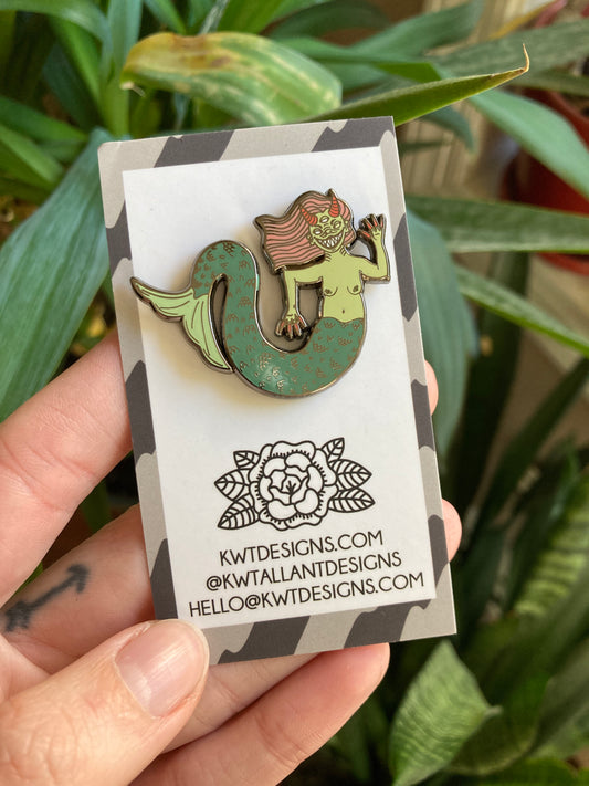 Mermaid Enamel Pin