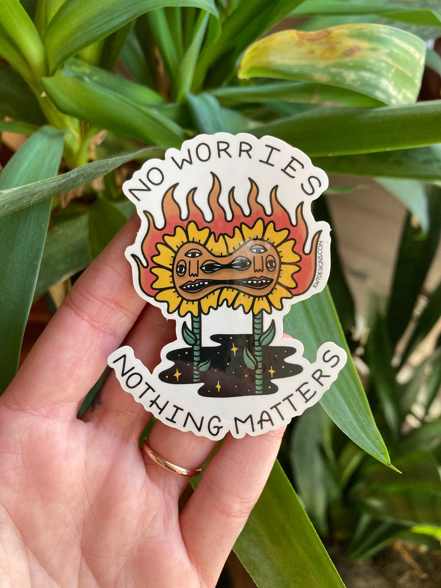 Nothing Matters Sticker